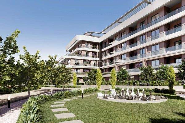 Apartments in a Complex near the Beach in Antalya Kundu