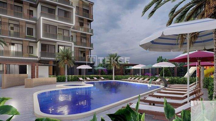Designed Brand-New Apartments with in Mezitli Mersin
