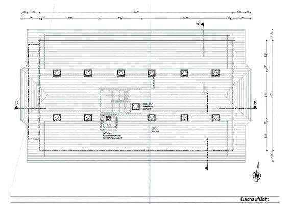 Grundriss Dachaufsicht