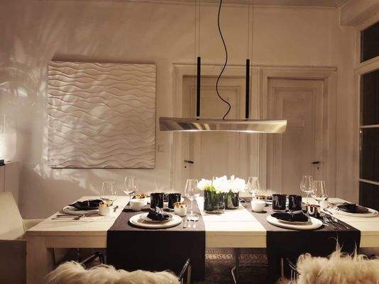 Das angrenzende Ess-Zimmer