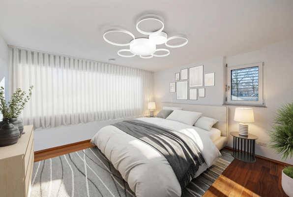 Schlafzimmer Staging