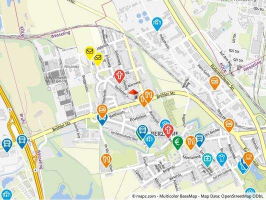 Geolyzer Kartenausschnitt