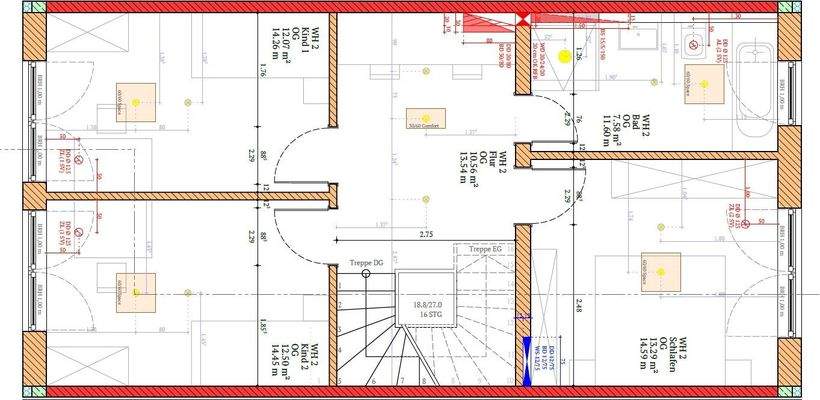 Grundriss Haus 3a OG
