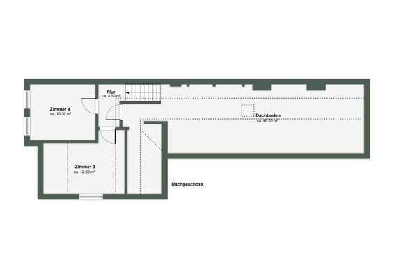 Grundriss OG Vorderhaus