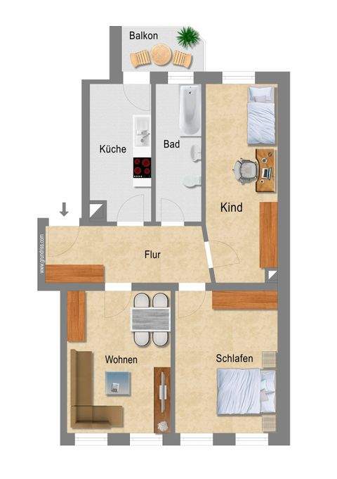 Leipzig Wohnungen, Leipzig Wohnung mieten