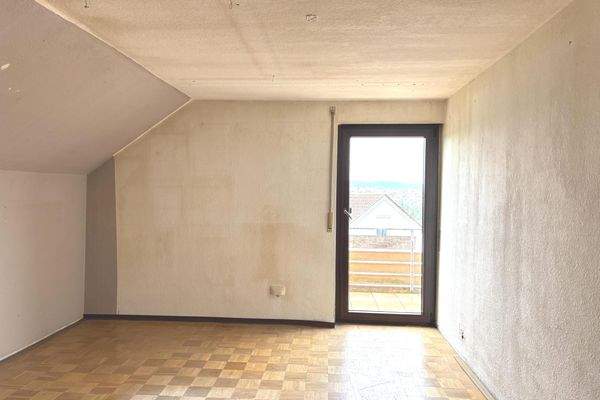 Schlafen mit Balkonausgang