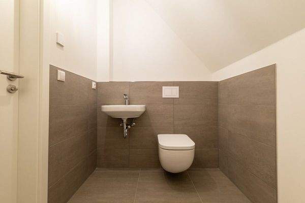 Gäste WC im Dachgeschoss