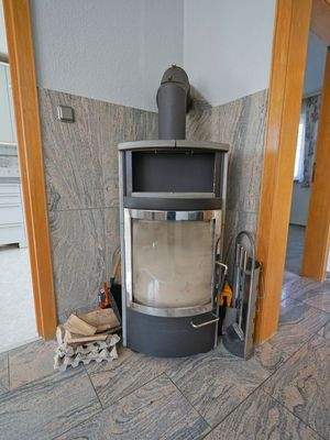 ...mit gemütlichem Kamin