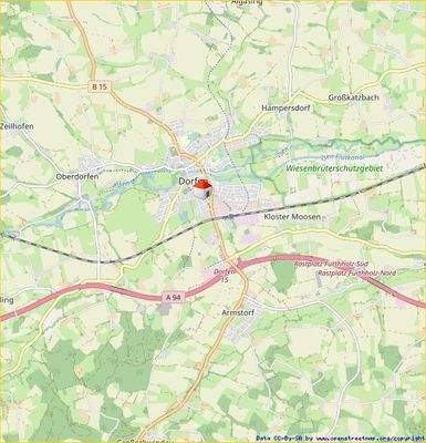 Lage Dorfen