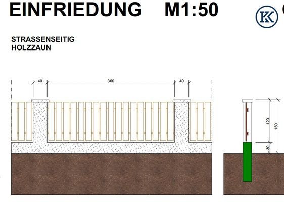 Einfriedung