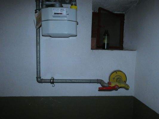 Gasanschluß