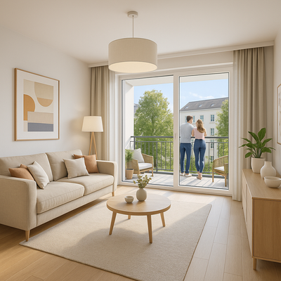 Wohnbeispiel - Visualisierung