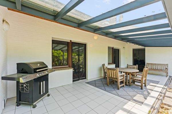 Überdachte Terrasse