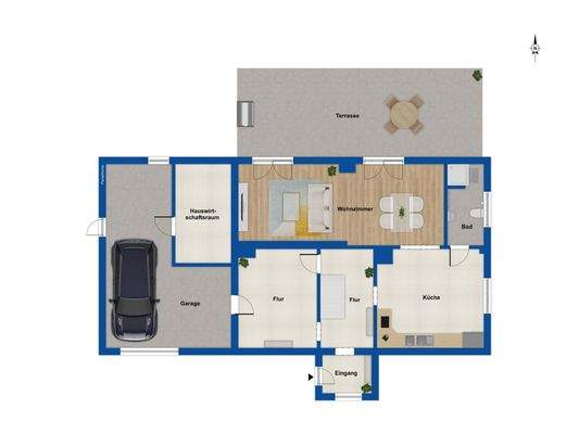 Grundriss Erdgeschoss