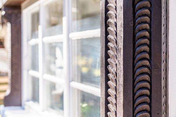 Sorgfältig erhaltene Elemente