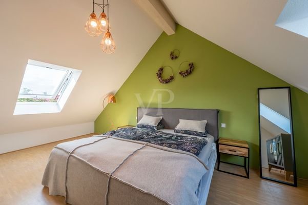 Schlafzimmer mit Ankleide Galeriegeschoss