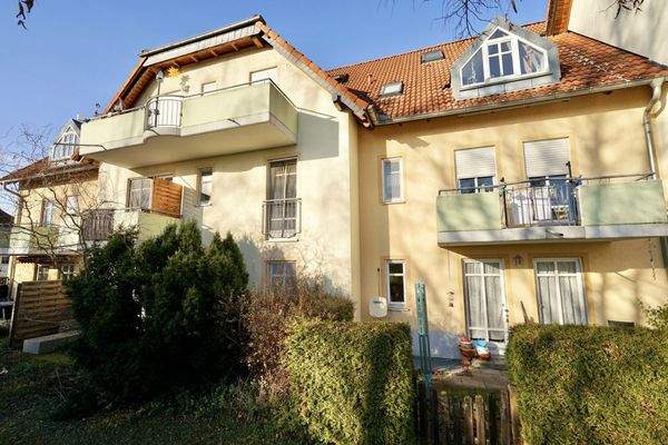 Außenansicht des Mehrfamilienhauses