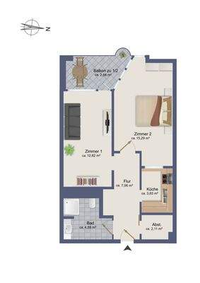 Grundriss Lütjenmoor