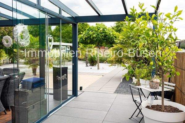 Die hochwertige Sommergarten- und Überdachkonstruktion