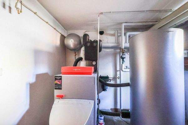 neu eingebaute Heizungsanlage