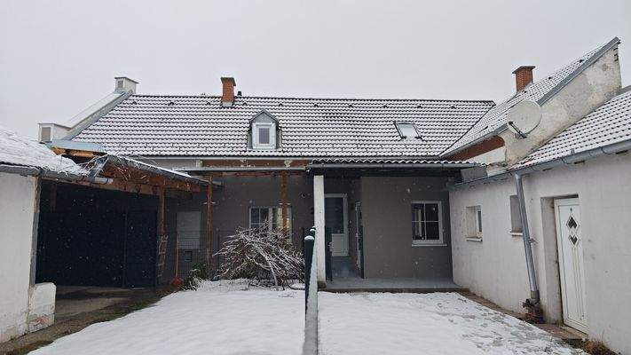 Seitenansicht Garten