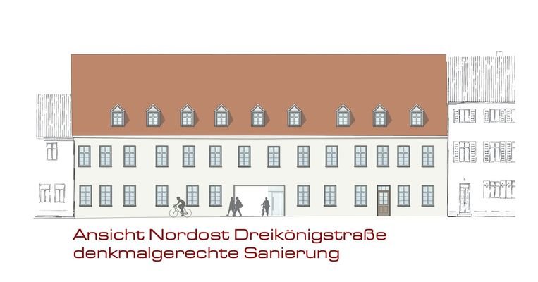 Ansicht von Dreikönigstraße Altbau-Ensemble