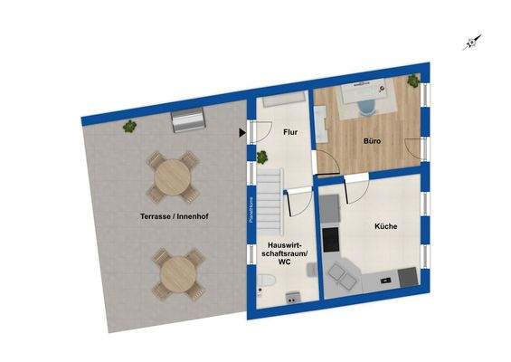 Grundriss Erdgeschoss