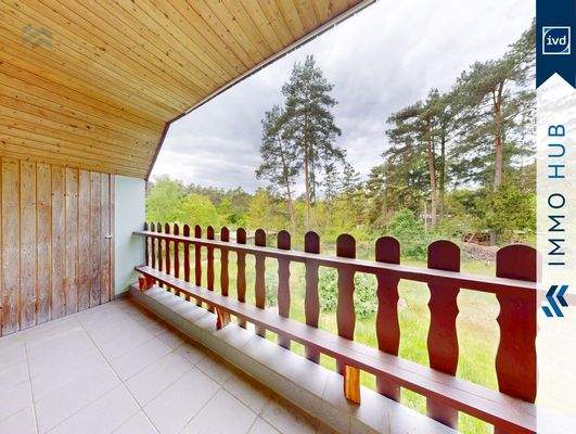 Balkon Zimmer 1 (OG)