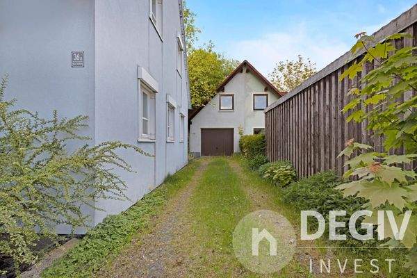 Blick zum Eingang un