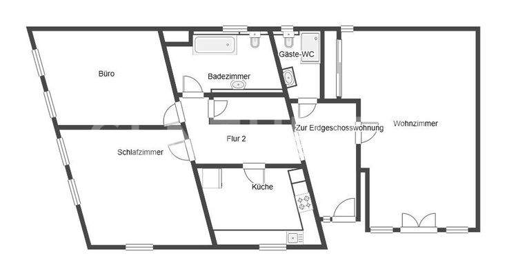 Grundriss Erdgeschoss