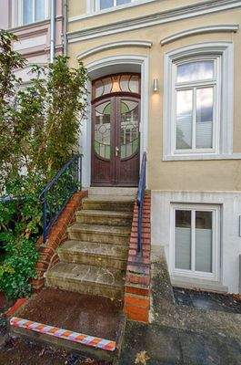 Hauseingangstreppe