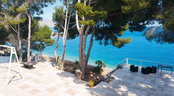 Gartenterrasse & Meereszugang