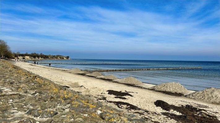 Strand 1,5 km entfernt