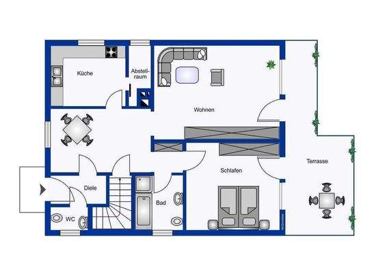 Grundriss Erdgeschoss
