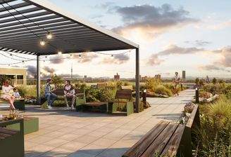 Parkside Gemeinschafts-Dachterrasse