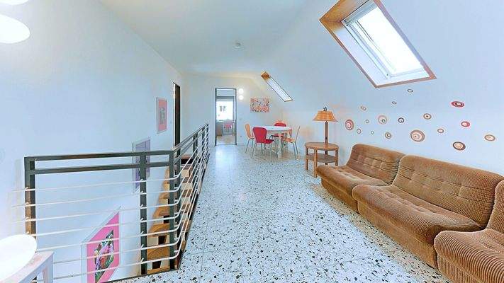 Großer Flur im Obergeschoss