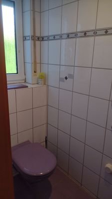die Toilette für den Gast