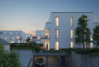 Außenbild Abenddämmerung