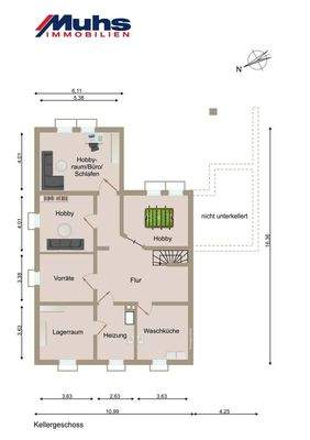 Grundriss Kellergeschoss