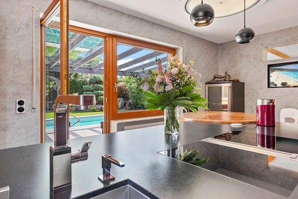 Blick in den Außenbereich