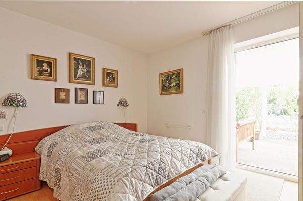 Schlafzimmer im Erdgeschoss