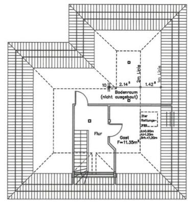 Grundriss Dachgeschoss