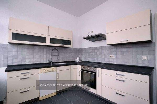 Küche mit Einbauküch