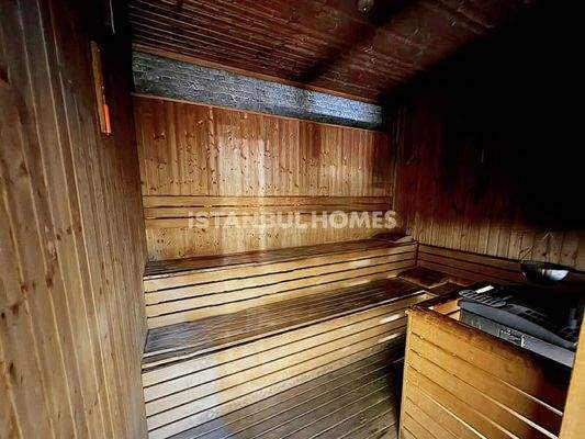 Duplex Apartment in a Complex Close to the Metro in Istanbul