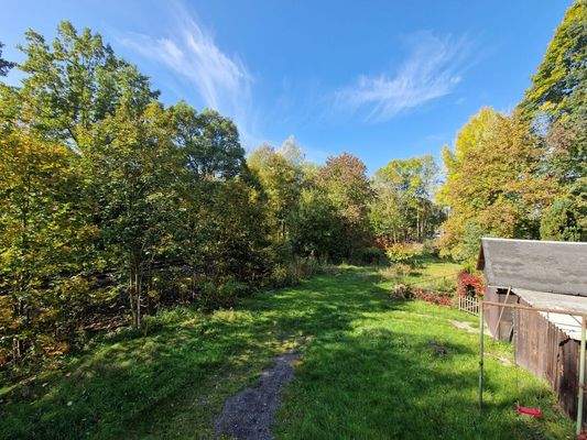 Ausblick vom Balkon EG rechts