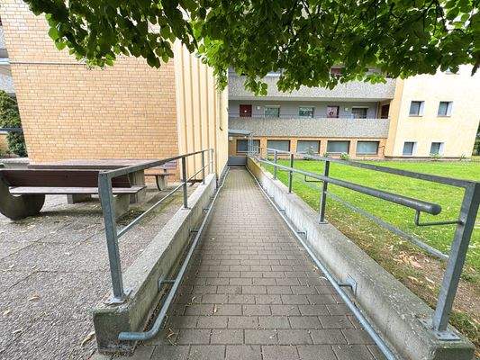 Barrierefreier Eingang