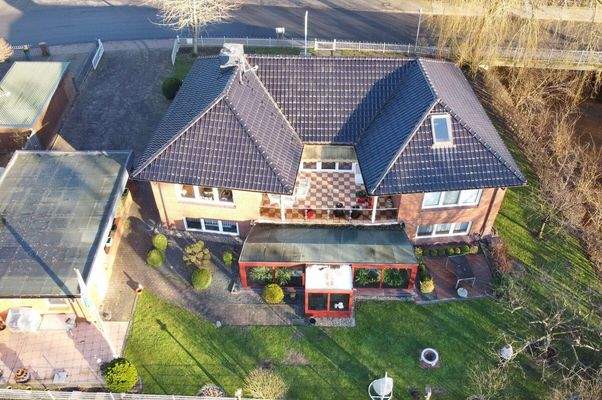 Rückansicht von oben