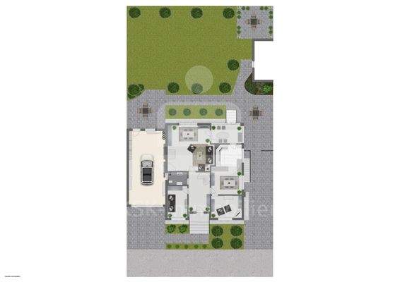 Erdgeschoss mit Außenbereich 