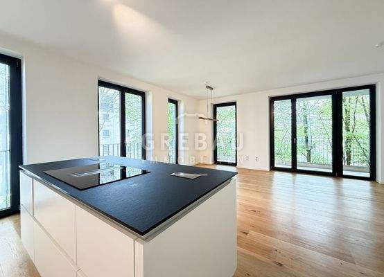 offene Küche zum Wohn-/Essbereich