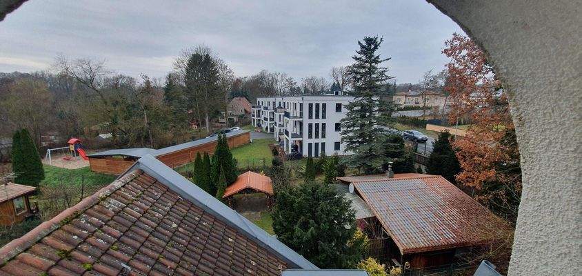 Blick vom Spitzboden